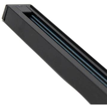 Zwarte Spanningsrail 1 Meter - Aluminium Opbouw voor LED Lam, Verzenden, Nieuw