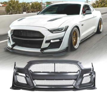 PARE-CHOCS AVANT FORD MUSTANG 15-17 LOOK GT500, Verzenden, Neuf