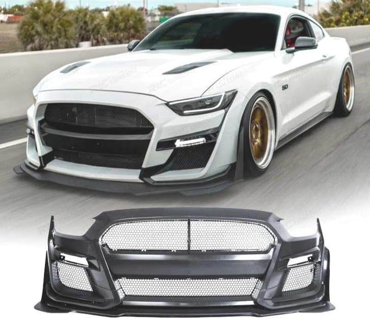 PARE-CHOCS AVANT FORD MUSTANG 15-17 LOOK GT500, Autos : Pièces & Accessoires, Carrosserie & Tôlerie, Envoi