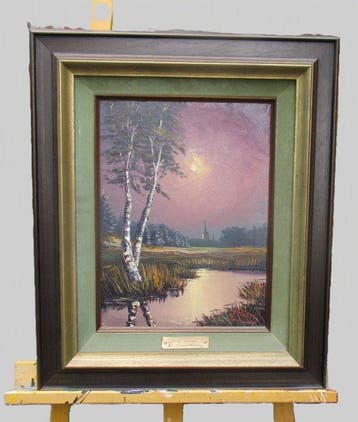 Edgard Heirman (1919-2002) - (2x) Afscheid van de zomer,
