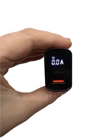 DrPhone HALO-N1 - Dubbele Snellader  - 18W PD USB-C + 18W QC, Verzenden
