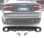 DIFFUSEUR AUDI A7 15-18 LOOK RS7 NOIR BRILLANT, Verzenden, Nieuw