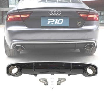 DIFFUSEUR AUDI A7 15-18 LOOK RS7 NOIR BRILLANT, Verzenden, Nieuw