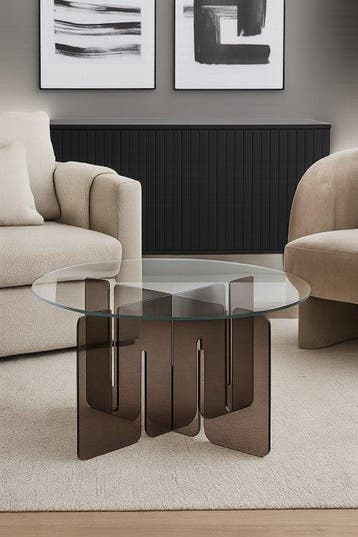 Mrn.D - Fumè - Salontafel - plexiglas