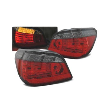 Feux Arrière Pour Bmw E60 Lci Led Dynamique 07-09 Rouge Fumé, Verzenden, Nieuw