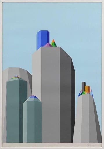 Keizo Morishita (1944-2003) - Landscape of Memory, Antiek en Kunst