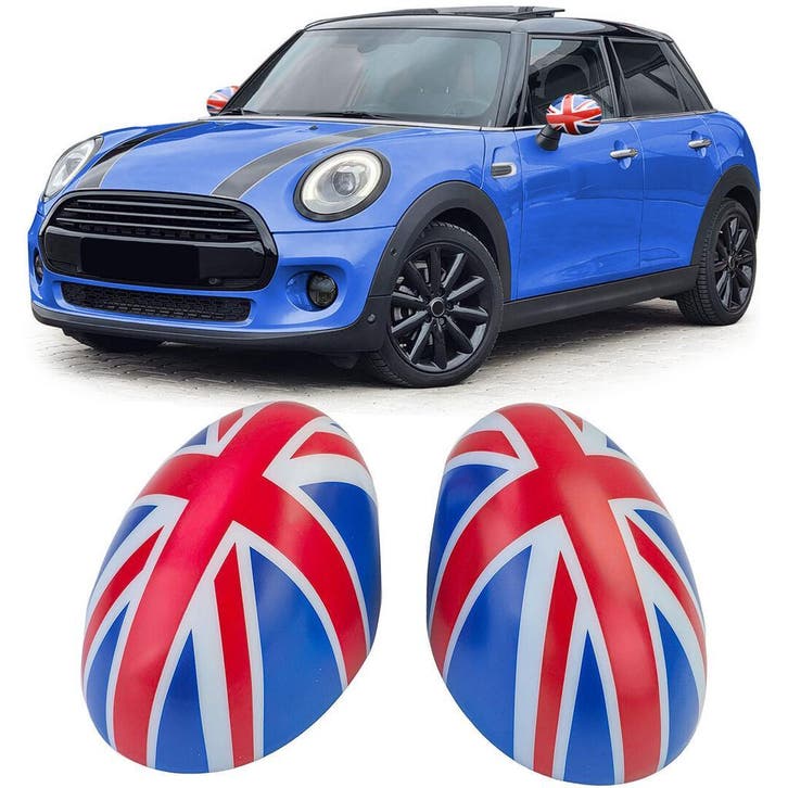 Union Jack Spiegelkappen Mini F54 F55 F56 F57 CP173, Autos : Pièces & Accessoires, Rétroviseurs