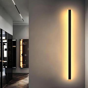 Applique LED 60cm Noir - Retour client a -31%, Maison & Meubles, Verzenden