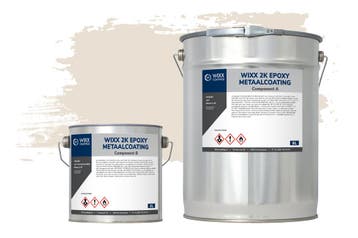 Wixx 2K Epoxy Metaalcoating RAL 9001 | Crèmewit 10L, Verzenden