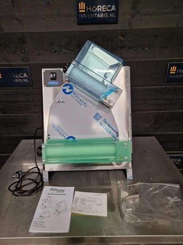 Maxima deegroller machine | Ø 30 cm | dubbele deegroller |