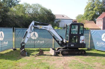 Veiling: Rupsgraafmachine Bobcat E32 Diesel 24kW 2016, Zakelijke goederen, Machines en Bouw | Kranen en Graafmachines, Ophalen