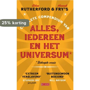 Adam Rutherford & Hannah Frys complete compendium van, Boeken, Verzenden, Zo goed als nieuw, Hannah Fry
