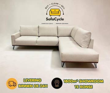 OVERSTOCK DEALS SofaCycle - Design l-zetel (NIEUW), Huis en Inrichting, Zetels | Complete zithoeken, Ophalen of Verzenden, Nieuw