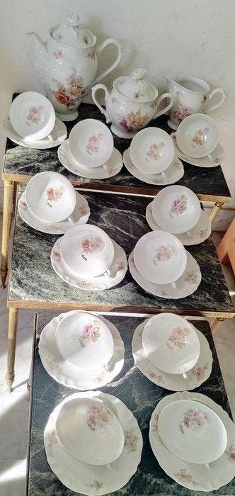 Limoges - Unknown - Service à café pour 12 personnes (27) -
