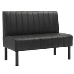 Horeca Bank | Kunstleer/Metaal | Antraciet | Zwarte Poten |, Verzenden, Nieuw in verpakking