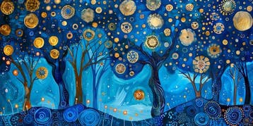 Felix van Horst - Twilight Treetops (XXL)
