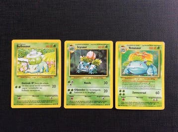 Pokémon - 3 Card - Bulbasaur, Ivysaur, Venusaur 44/102,