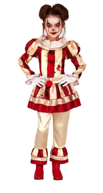 Clownspak Meisje, Verzenden, Nieuw