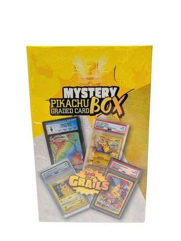Pokémon Mystery box - Mystery Pikachu Graded Card Box -, Nieuw