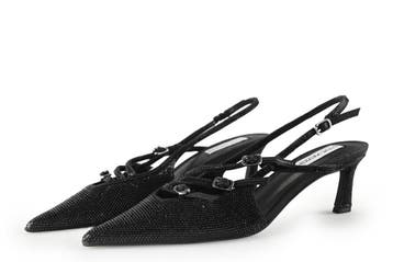 Steve Madden Slingbacks in maat 39 Zwart, Verzenden