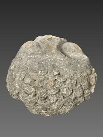 Keltisch - Kalksteen Buste - 45 cm