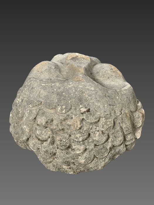 Keltisch - Kalksteen Buste - 45 cm, Collections, Minéraux & Fossiles