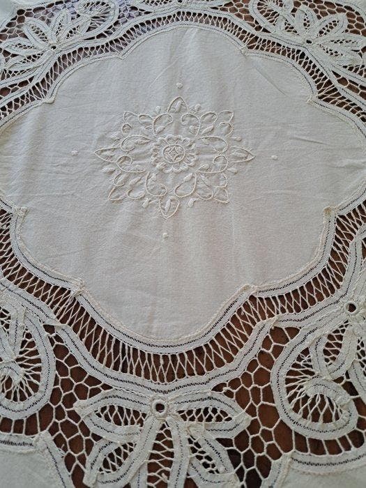 Nappe - 340 cm - 225 cm, Antiquités & Art, Tapis & Textile