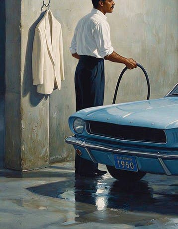 Le Yack - The White Jacket Waits - Hand signed