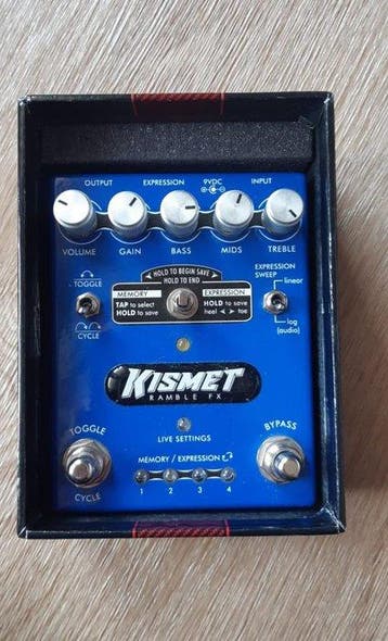 Rumble FX Kismet Overdrive/Distortion Analogico Midi Preset, Nieuw