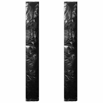 vidaXL Parasolhoezen 2 st met rits 250 cm PE, Verzenden, Nieuw