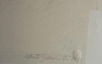 Alberto Giacometti (1901-1966) - Buste dhomme