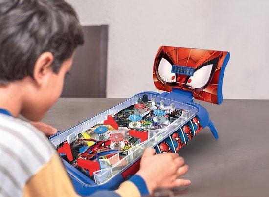 Disney Spiderman Elektronische Flipperkast Veelkleurig, Kinderen en Baby's, Speelgoed | Overig, Nieuw, Verzenden