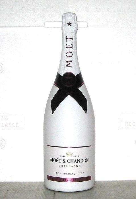 Moët & Chandon, Ice Impérial Rosé - Champagne Demi-Sec - 1, Collections, Vins