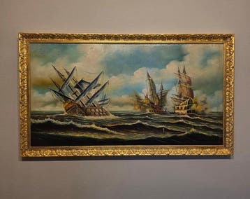 École française (XX) - Grande battaglia navale - XL format