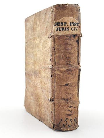 Justinianus - [2 Titel] Institutionum sive elementorum /