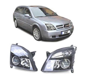 Phares Pour Opel Vectra C 02-05, Signum 03-05 Fond Noir, Verzenden, Nieuw
