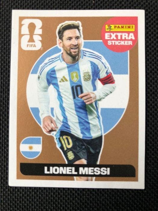 2026 Panini World Cup Lionel Messi EXTRA STICKER bronze, Collections, Autocollants