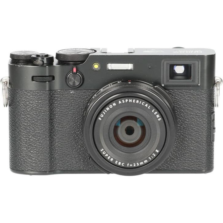 Tweedehands Fujifilm X100V Black CM6542, Audio, Tv en Foto, Fotocamera's Digitaal, Gebruikt, Ophalen of Verzenden