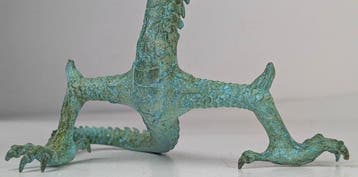 Bijzonder standbeeld Chinese draak - Brons - China (Zonder