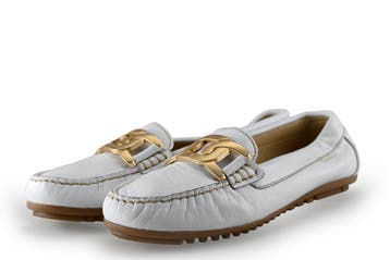 Tods Loafers in maat 37 Wit, Kleding | Dames, Schoenen, Verzenden, Wit, Overige typen, Zo goed als nieuw