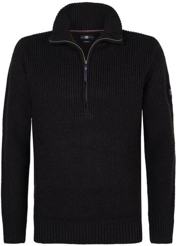 Petrol Half Zip Pullover Navy maat Maat 52/54 (L) Heren, Maat 52/54 (L), Nieuw, Petrol, Verzenden