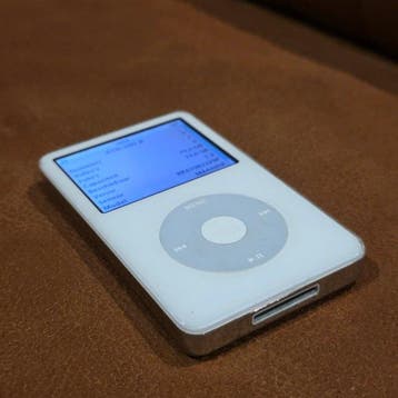 Apple - iPod Classic 5.5 Gen 80GB White – Model MA448NF –, Nieuw