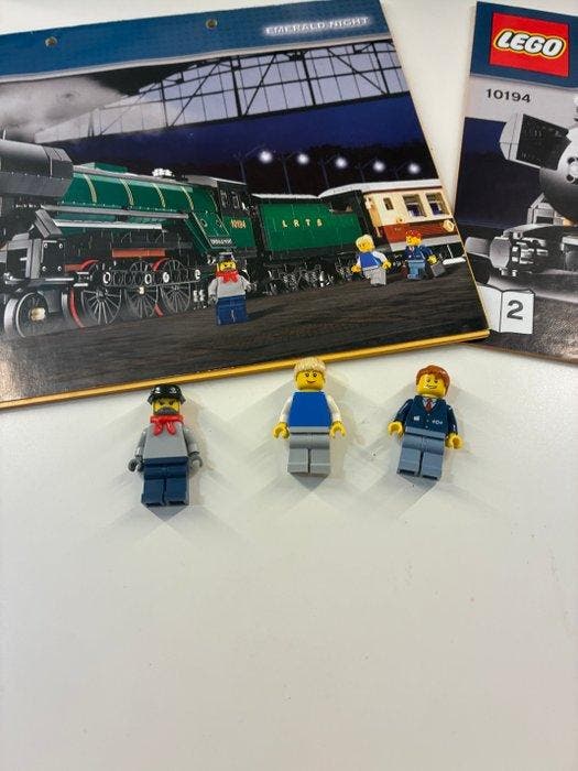 Lego Set - 10294 - Train - RARE TRAIN - EMERALD NIGHT -, Kinderen en Baby's, Speelgoed | Duplo en Lego