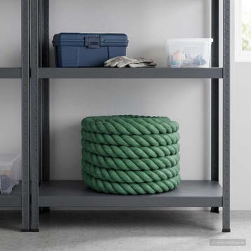 vidaXL Jute Touw 40 mm Groen 100% Tossa jute, Verzenden, Nieuw