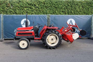 Veiling: Minitractor Yanmar F24 Diesel 24pk Met Grondfrees, Articles professionnels, Ophalen