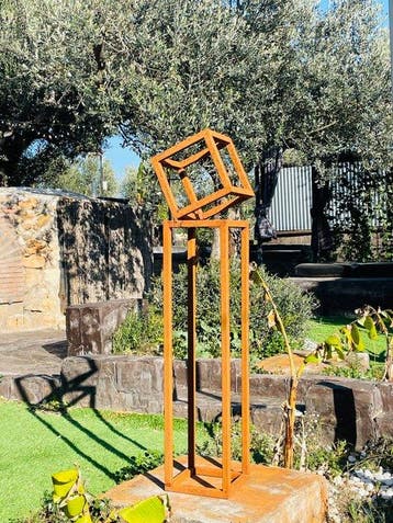 Ana Lucia B.M (XX) - Sculpture Corten - XL