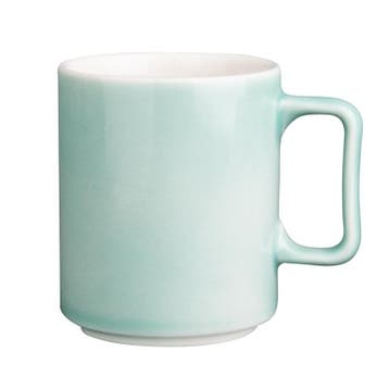 Mokken | FONDANT | Porselein | Mint | 34cl | 6 Stuks, Verzenden, Nieuw in verpakking