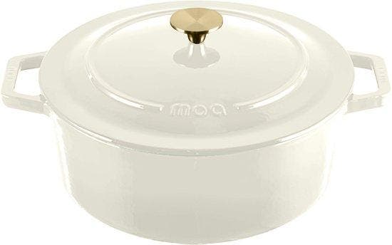 2dekans | MOA Gietijzeren Braadpan - 7,2L - Voor Alle, Huis en Inrichting, Keuken | Potten en Pannen, Ophalen of Verzenden