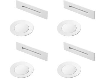 Veiling - 4x Beaux badafvoer en overloop Lilas mat wit, Doe-het-zelf en Bouw, Sanitair, Nieuw