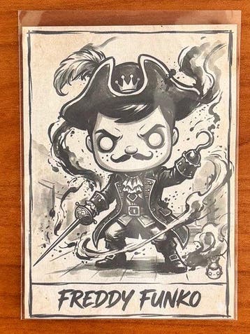 Funko - Funko Pop - Disney - Freddy Funko as Captain Hook -